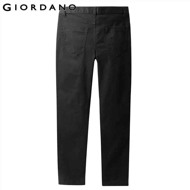 Giordano мужские стрейчевые повседневные джинсовые брюки из натурального хлопка на