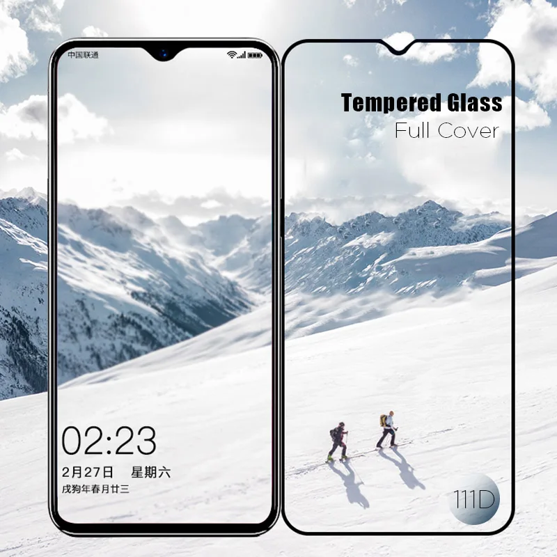 Защитное стекло 111D для Xiaomi A3 A2 A1 Pocophone F1 защитная пленка закаленное Mi 9 SE Pro 8 Lite CC9