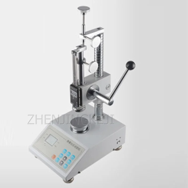 

220V Digital Spring Dynamometer Tension And Compression Machine Height Adjustment Connection Computer Measurement Data Analysis