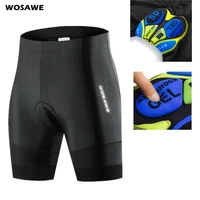 wosawe men womens summer 5d gel padded cycling shorts shockproof mtb bicycle shorts road bike shorts ropa ciclismo tights