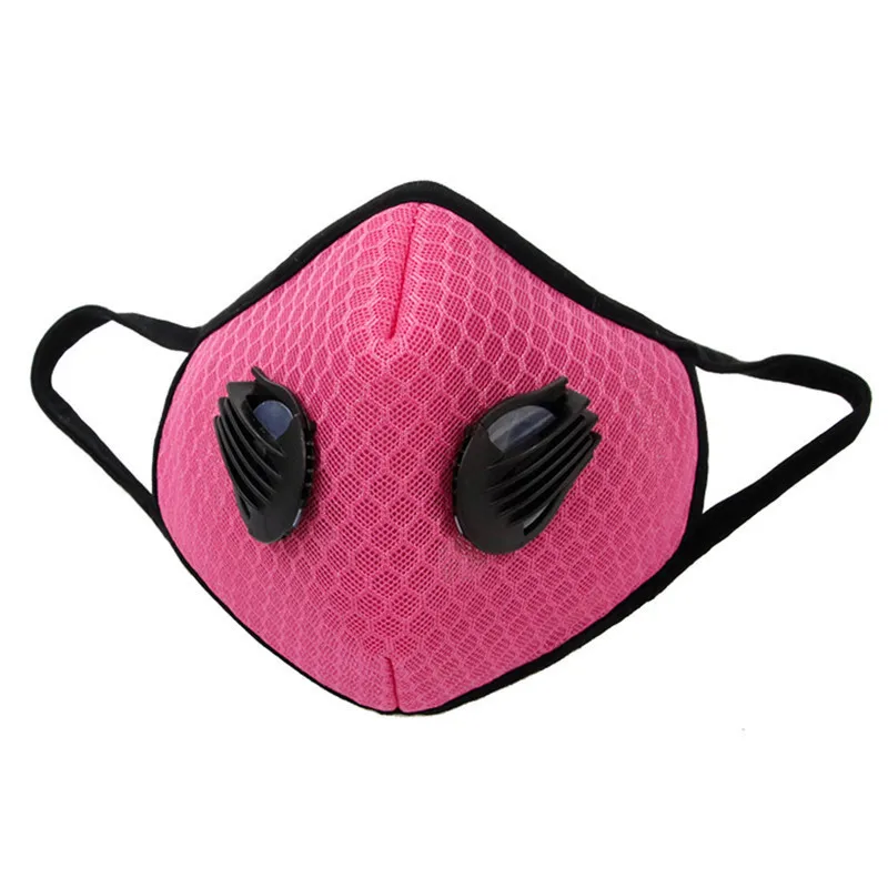 Новая маска для лица с двойным клапаном рта защитой от загрязнения