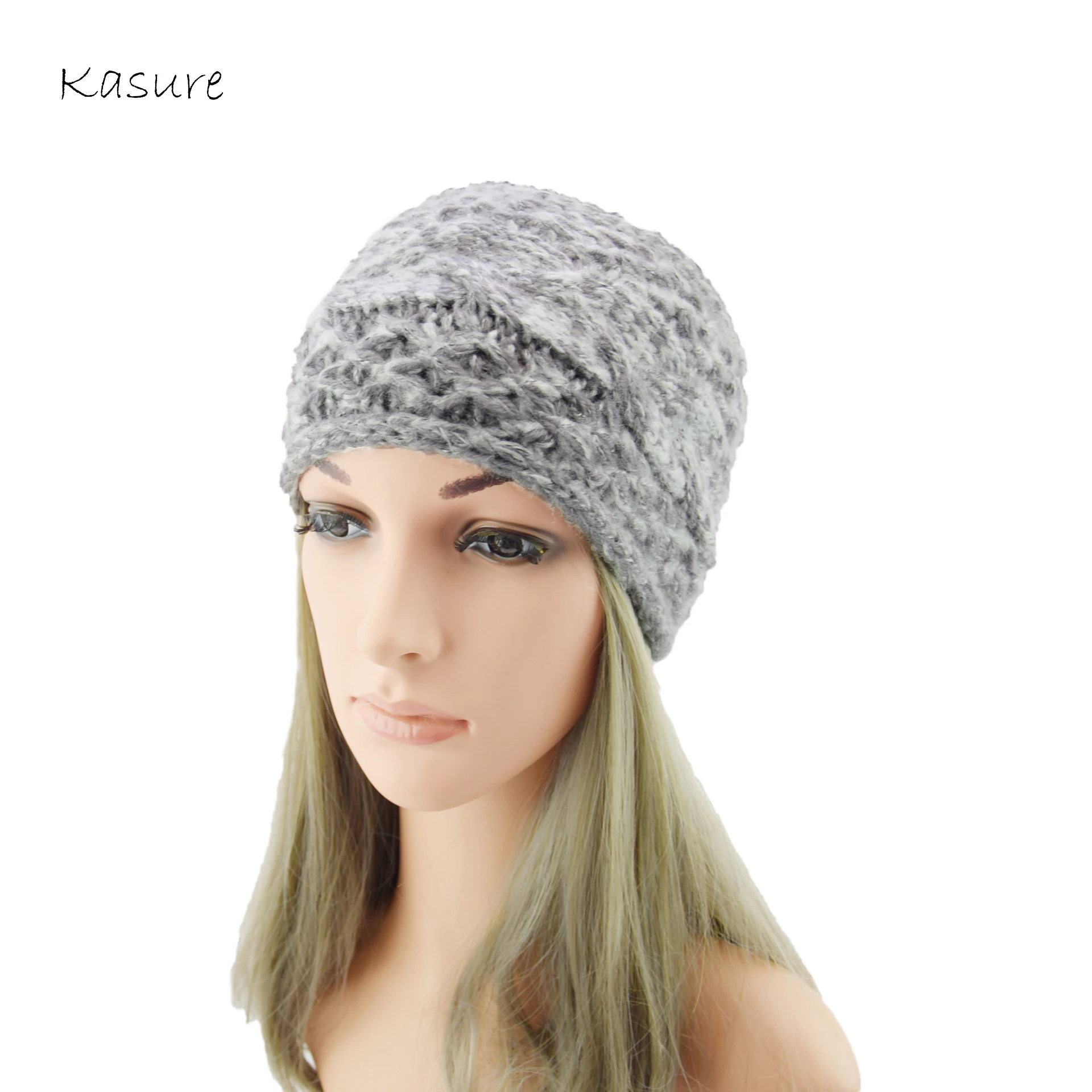 

Kasure New Women Headband for Autumn Winter Crochet Headbands Cross Wool Knitted Hair Band Turban Vintage Hair Accessories Wrap