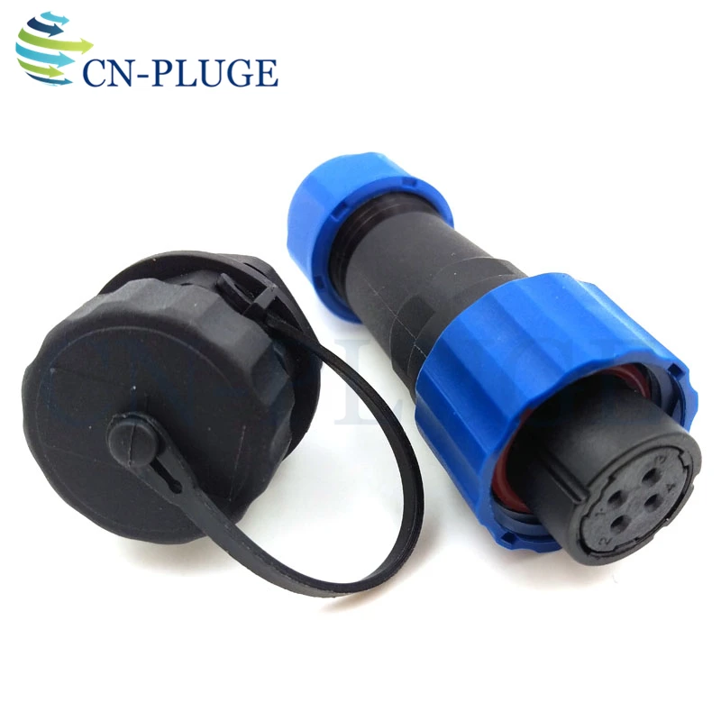 SP16 4 контактный светодиодный Мощность Панель крепление разъем Водонепроницаемый