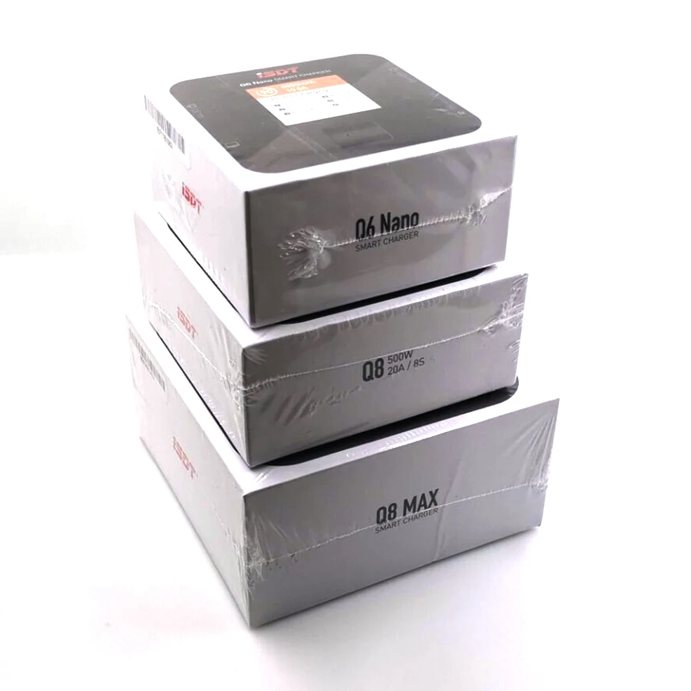 isdt q8 max 1000 вт 30a q8 500 вт 20a 2 8s q6 nano 200 вт 8a 1 6s зарядное