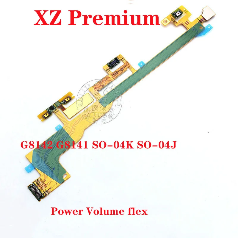 

For Sony Xperia XZ Premium G8142 G8141 SO-04K SO-04J Original Power Volume Button Flex Cable Power On Off Volume Up Down Cable