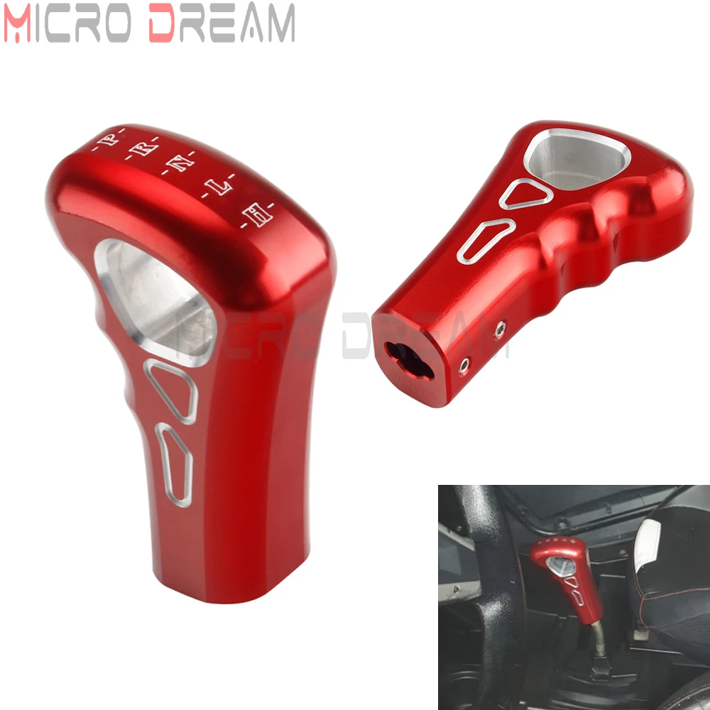 

Car Gear Shift Knob Lever Handle 5 Speed Red Gear Shifter Grip For Polaris Ranger RZR 170 570 800 900 1000 XC EPS S EP UTV ATV