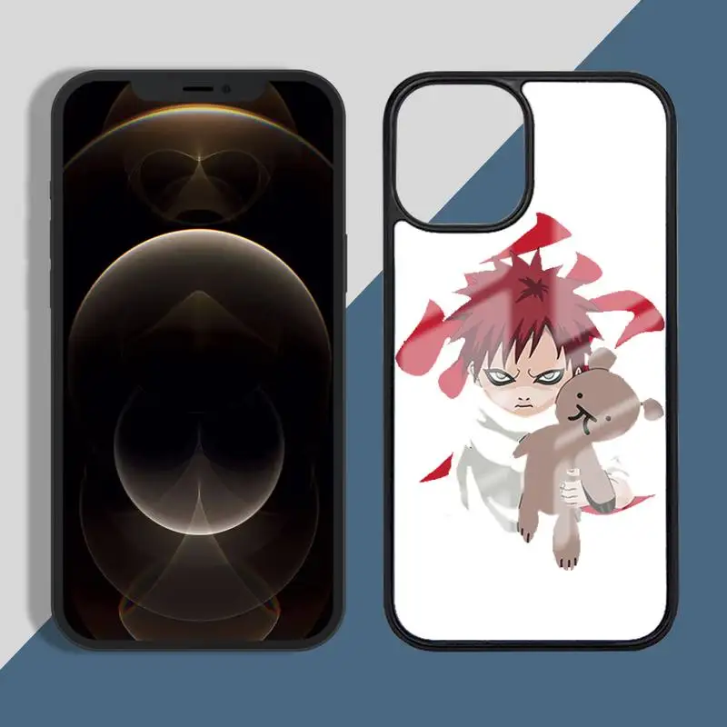 

Japan Anime NARUTO Gaara love Phone Case for iPhone 11 12 pro XS MAX 8 7 6 6S Plus X 5S SE 2020 XR Hard PC