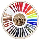 Круглые Шнурки Мартинсы шнурки полиэстер однотонные классические повседневные спортивные ботинки со шнуровкой Длина 70 см90 см120 см150cm1 пара