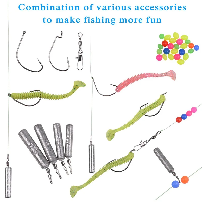 178 шт./кор. Дропшот снаряжение рыболовное коробка для снастей приманка форели