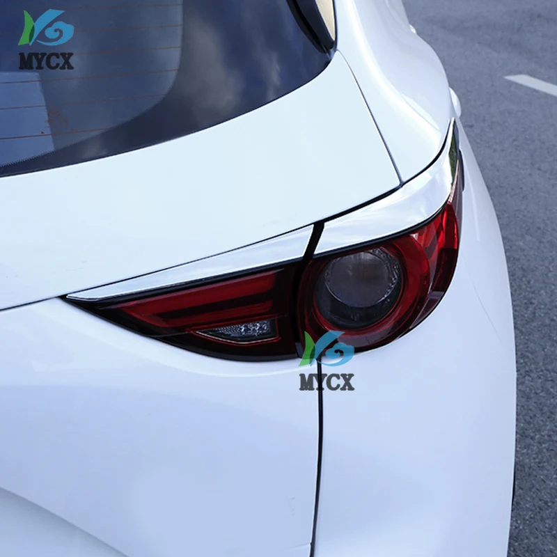 Задний фонарь из углеродного волокна для Mazda светильник CX5 CX 5 2017-2019 отделка