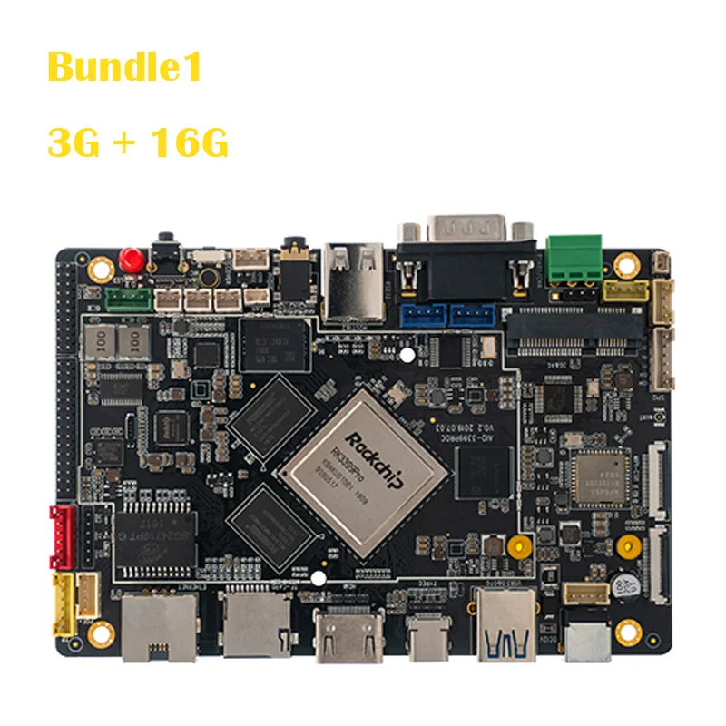 AIO-3399ProC RK3399Pro 6-ядерная высокопроизводительная искусственная интеллектуальная