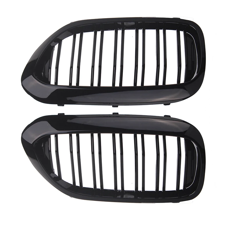 Решетка черная в виде радиатора для спортивных гонок передний бампер