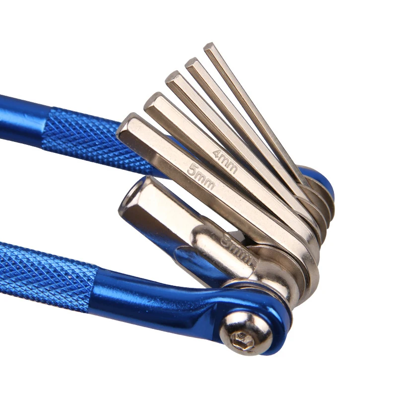 

1 Pc Bicycle Folding Tool 17 Head 1 Highway Car Mountain Bike Combination Repair Tool