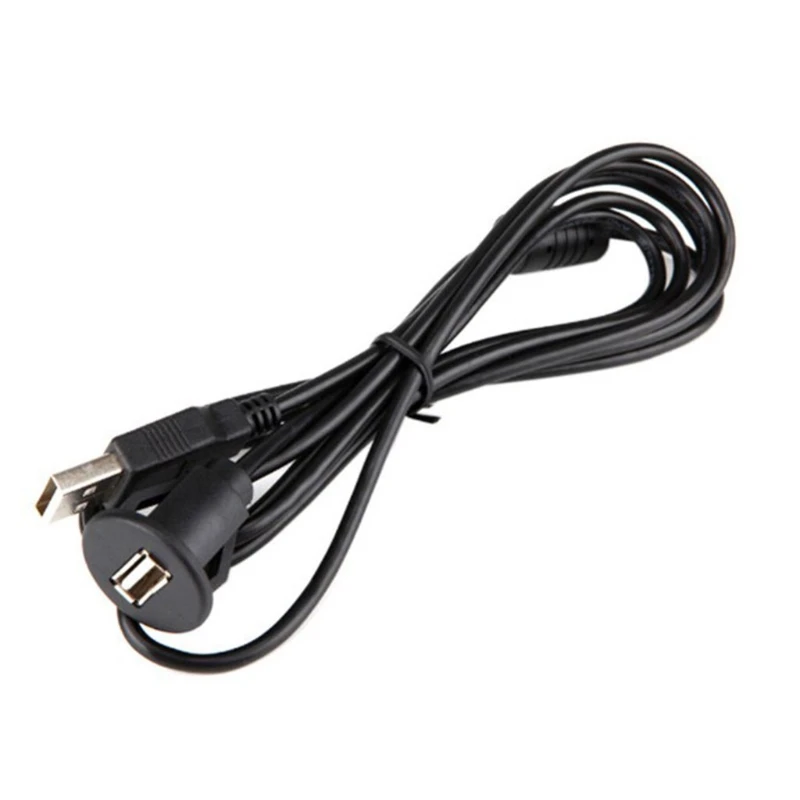 

P82B 1 Meter USB2.0 Single Port Dashboard Panel Data Extension Cable