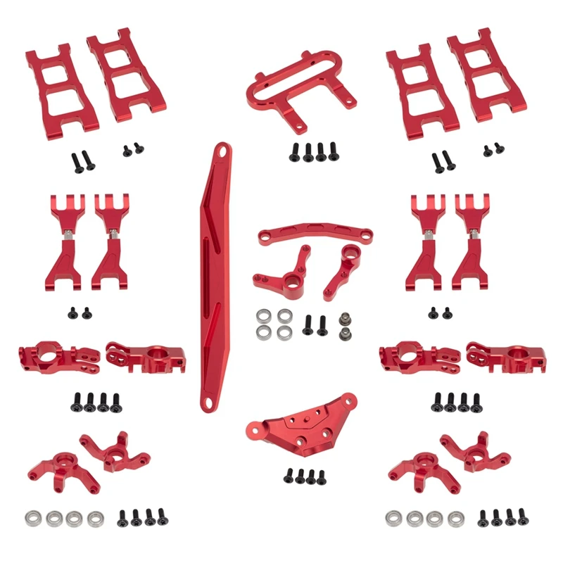 

20PCS Aluminum Upgrade Kit for 1/10 Redcat Blackout XTE SC XBE (Pro) Upgrade Parts Accessories