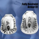 Металлическая Броня из нержавеющей стали 2021 316 для мужчин, полное сдерживание, устройство верности, чаша, клетка для пениса, кольцо для пениса, секс-игрушки для взрослых