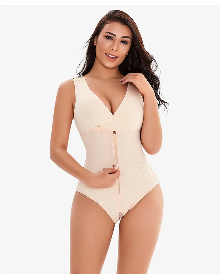 

Waist Trainer Bodysuits Control Panties for Women Hign Waist Seamless Plus Size Body Shaper Tummy Control Slimming Shapewear