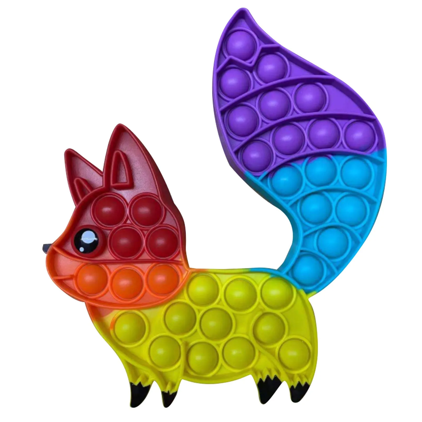 Игровая ручка для антистресса новинка квадратная антистрессовая пузырьковая