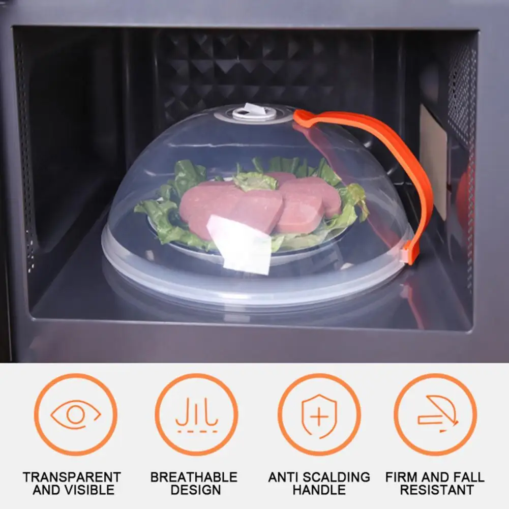 

Professional Microwave Food Anti-Sputtering Cover With Heat Resistant Lid for Microwave Food Dropshipping kitchen accessories