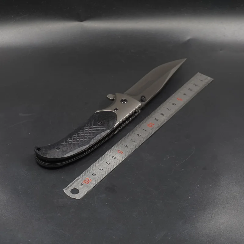 Складной нож тактический для выживания лезвие 440C рукоятка G10 универсальные
