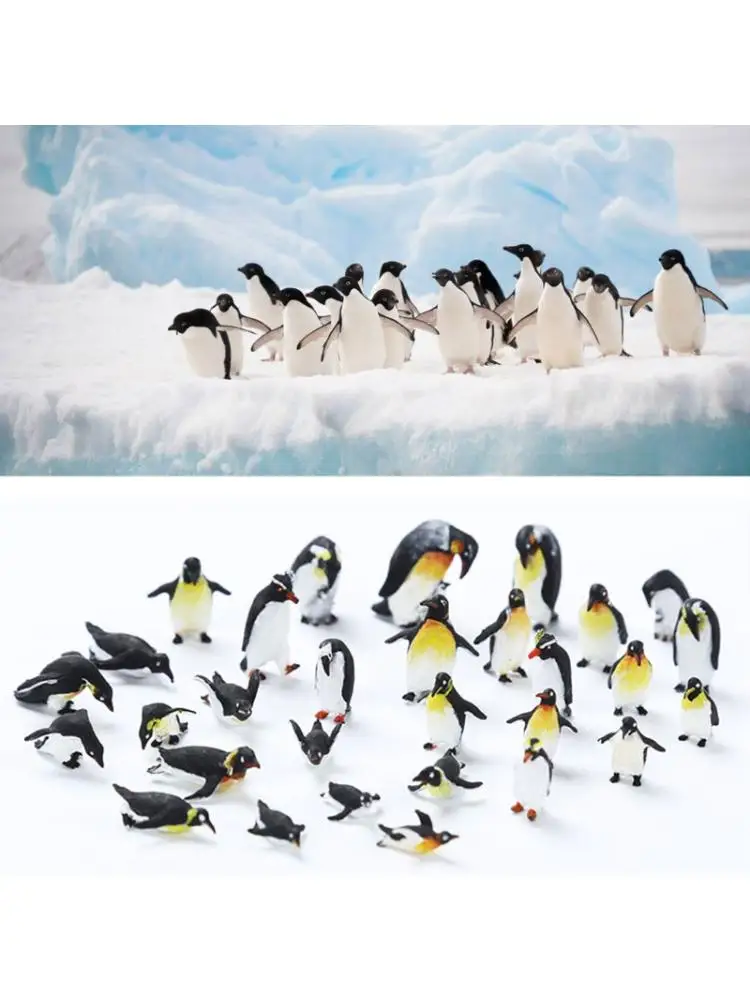 

10 Shapes Silicone Mini Penguin Modeling Resin Mold Resin Jewelry Fillings Craft X6HE