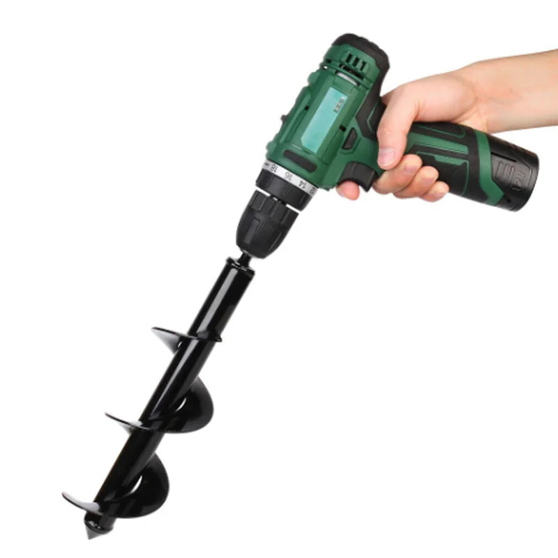 Бесплатная доставка 4 размера садовый Бур сверло инструмент земляного бура