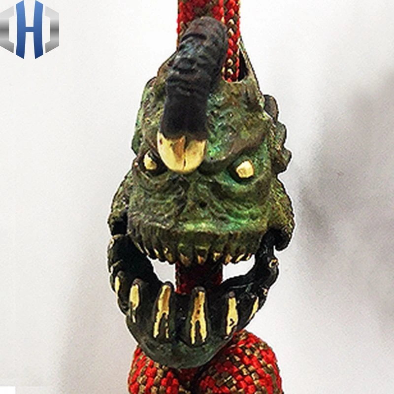 Нож фонарь рыба винтажная Медь ручная гравировка личность креативный зонтик