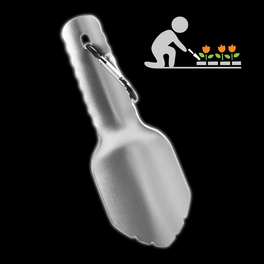 

Stainless Steel Shovel Gardening Potting Soils Scoop Hand Trowel Mini Flower Shovel outdoor camping tool garden Small Shovel