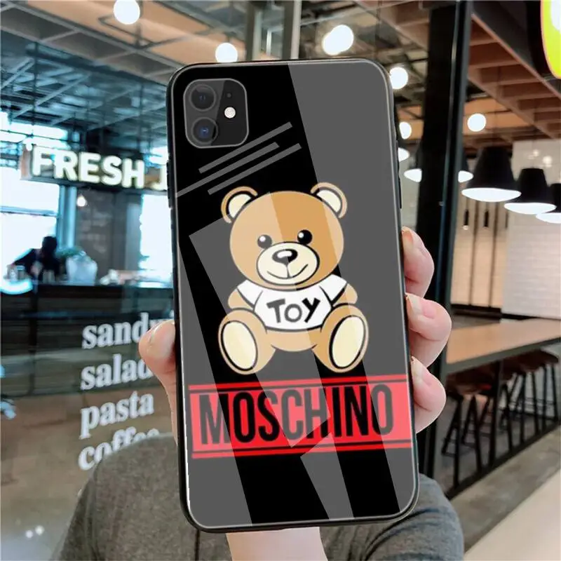 

Funda De Silicona De Marca De Lujo Phone Cases Tempered Glass For Iphone6plus 6S 7 7plus 8 X XS XSmax XR 11 12 Pro Max 12mini