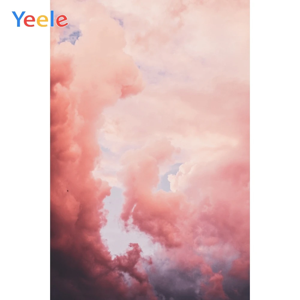 Фоны для фотосъемки с пейзажным декором Yeele Asaka Cloud Sea Ins персонализированные