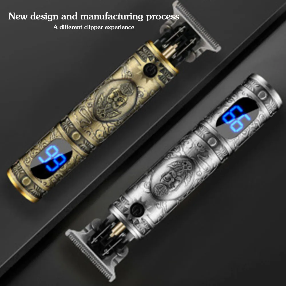 Мужская машинка для стрижки волос электрическая триммер косилки бритва бороды