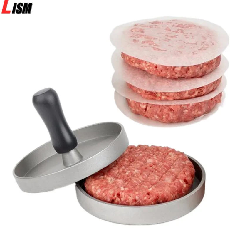 Пресс для гамбургеров антипригарная круглая форма приготовления котлет шеф