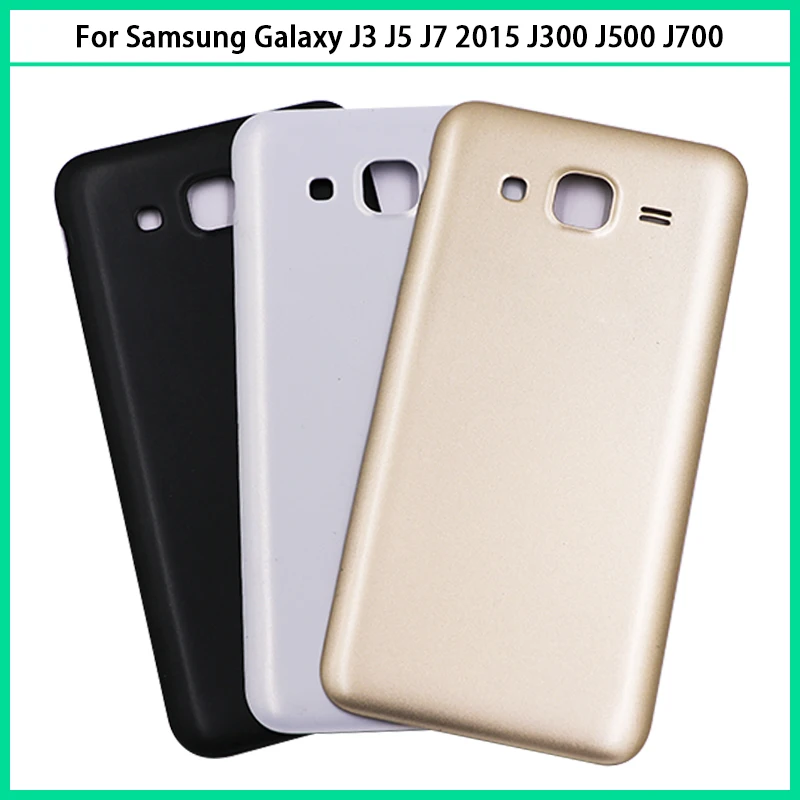 Новый J500 корпус чехол для Samsung Galaxy J3 J5 J7 2015 J300 J500F J500H J700 пластиковая батарея задняя