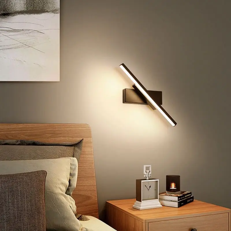 

modern led stone abajur bathroom light aplique luz pared lampada camera beside lamp bedroom