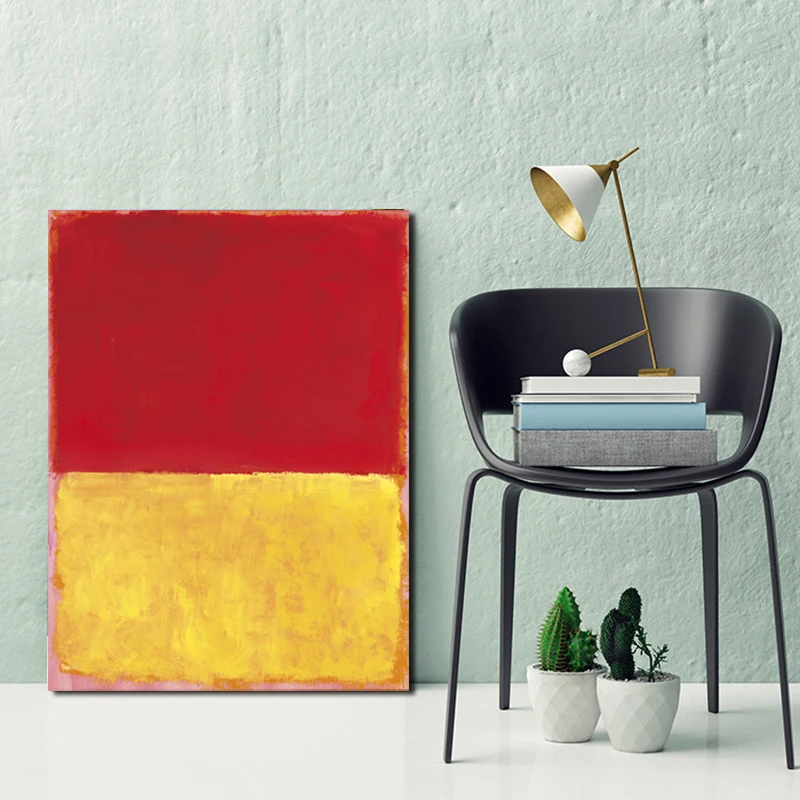 

Marker Rothkoes Untitled Classical Canvas Posters Prints Wall Art Painting Decorative Picture Modern Living Room Home Decoration