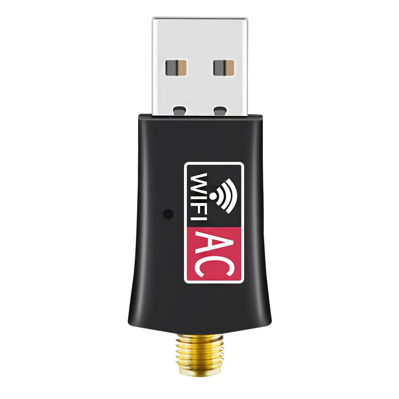 Беспроводной USB Wi Fi адаптер AC600 Двухдиапазонный 600 Мбит/с 2 4 ГГц 5 с антенной ПК