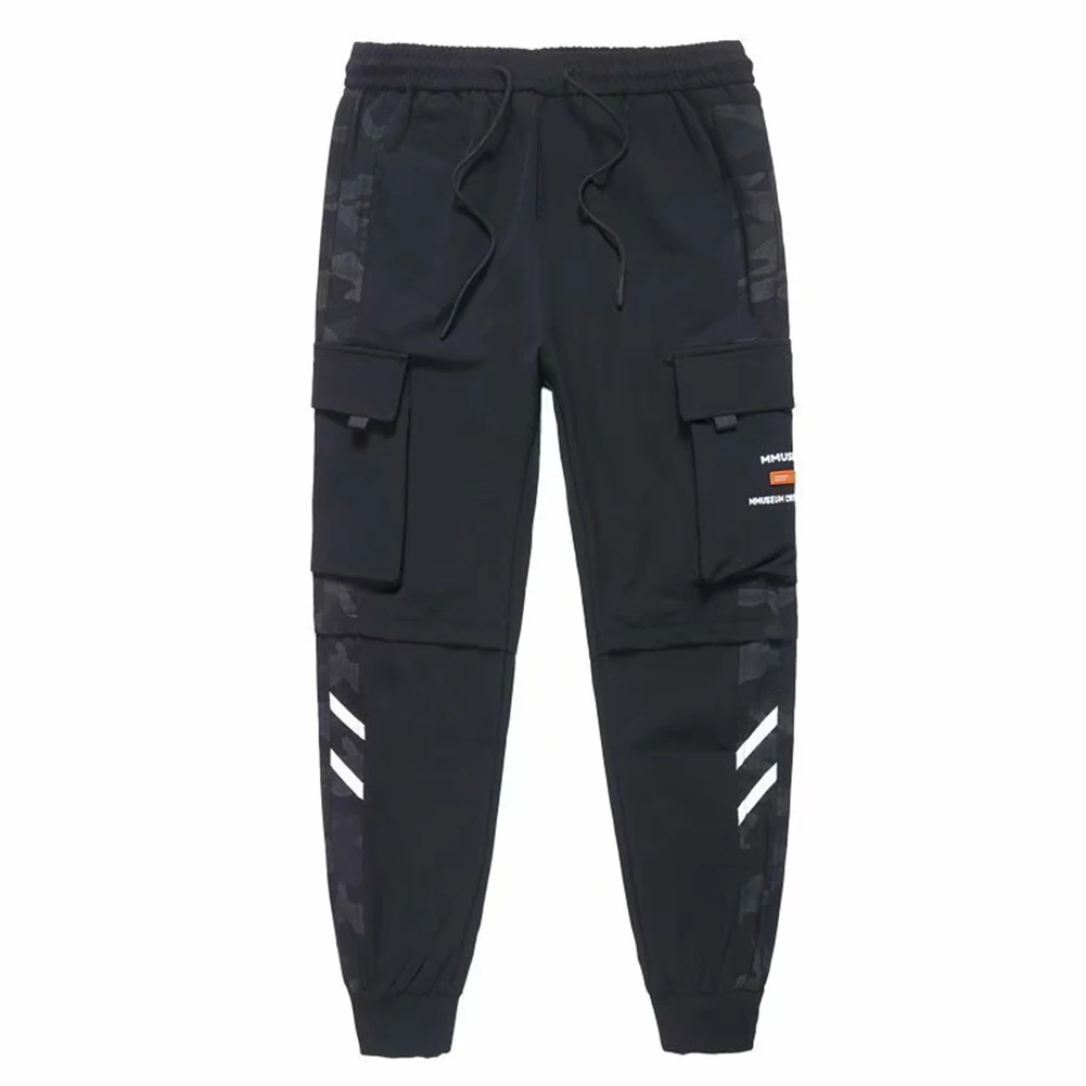 

2021 New Men's overalls new loose trousers couple Pencil Pants cool Pants Streetwear Pants casual plus size all-match pants