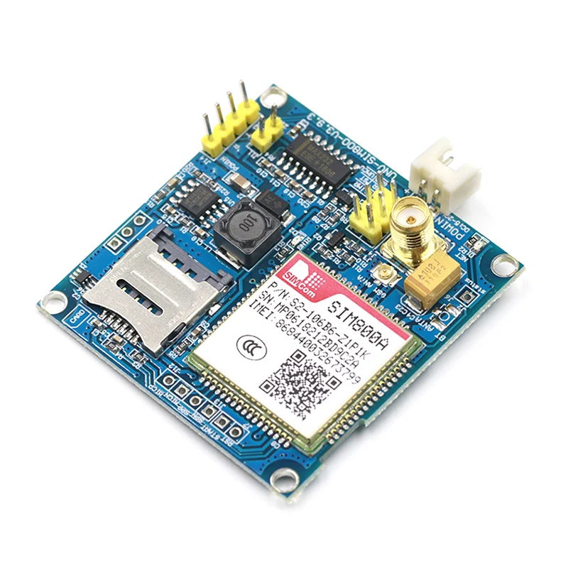 Комплект беспроводного удлинительного модуля SIM800A плата GSM GPRS STM32 антенна