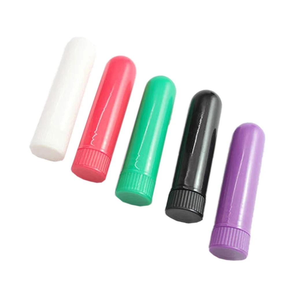 100 шт./компл. Бесплатная доставка белые Пустые контейнеры для носовых ингаляторов