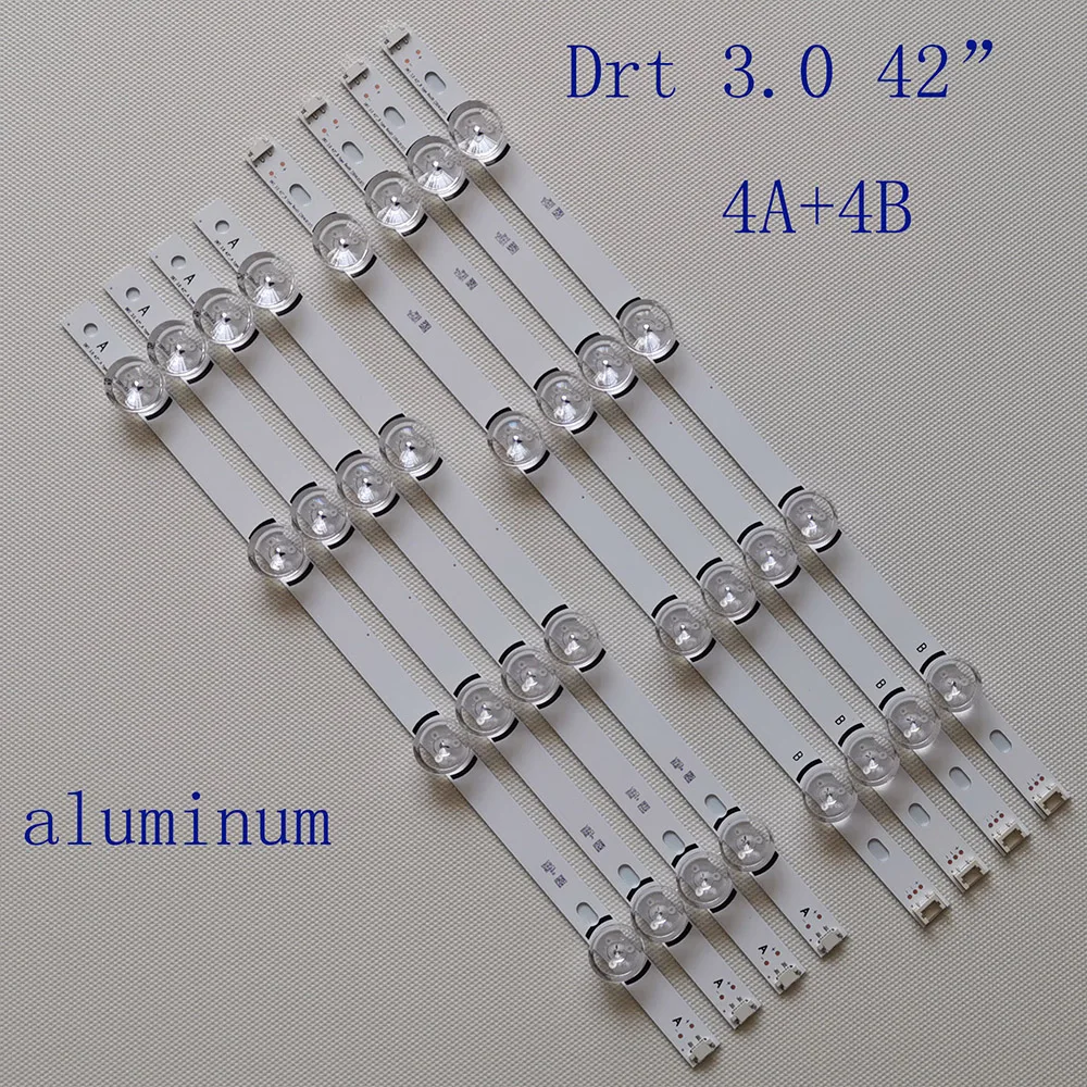 

8 шт./комплект, светодиодная лента для LG 42LF5610 42LF580V 42LF5800 6916L-1956A 42LB628V 42LB6200 42LY310C INNOTEK DRT 3,0 42 42LB550A