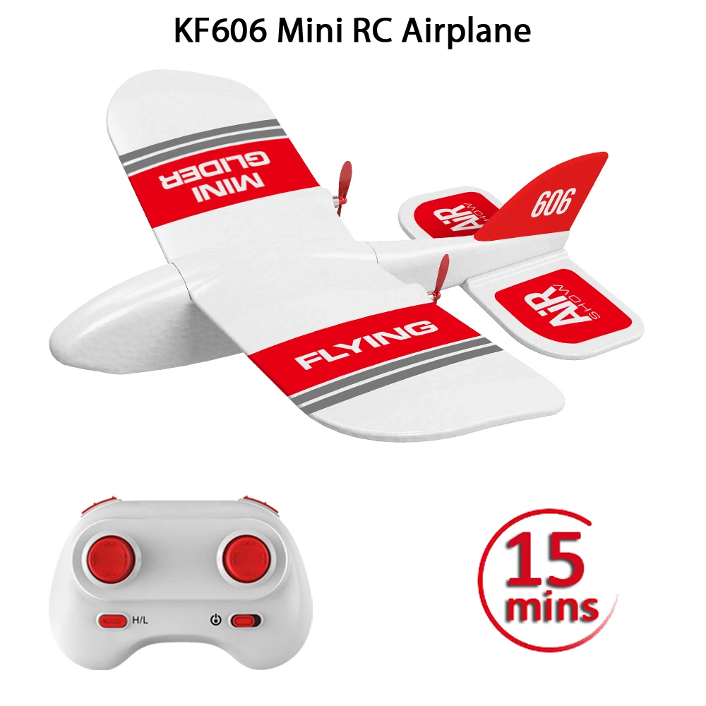 KF606 2 4 ГГц RC с летающим летящим самолетом из самолета EPP планер пеноматериала