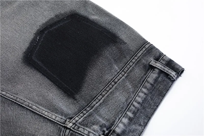 

Vintage Hip Hop jeans for men streetwear denim jeans for men designer jeans for men 2021 black pants T2-A218