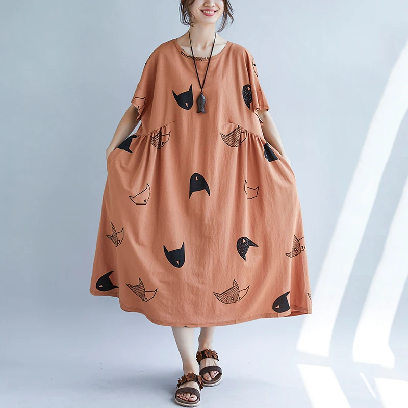 Большие размеры 4XL летние женские модные элегантные топы с мультяшным принтом