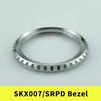 new skx007srpd lx line style bezel silver brushedpolished 316l stainless steel finish