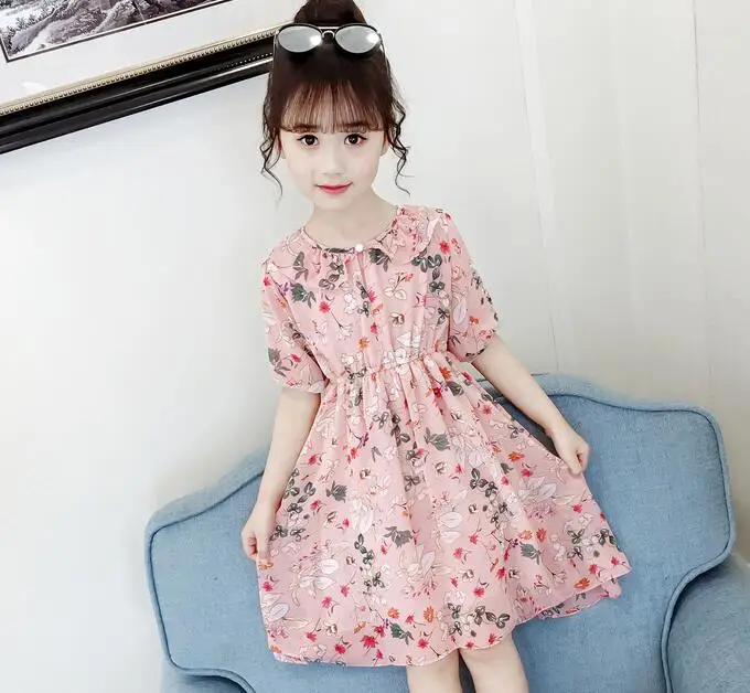 Новое летнее платье принцессы для девочек детское модное | Детская одежда и обувь