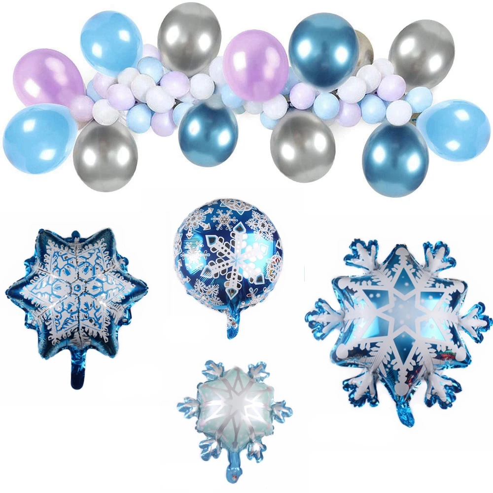 Macaron шары из латекса цвета металлик набор День рождения Рождество Зима Свадьба