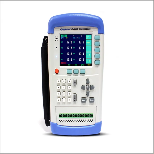 

Industrial usage multichannel temperature test instrument