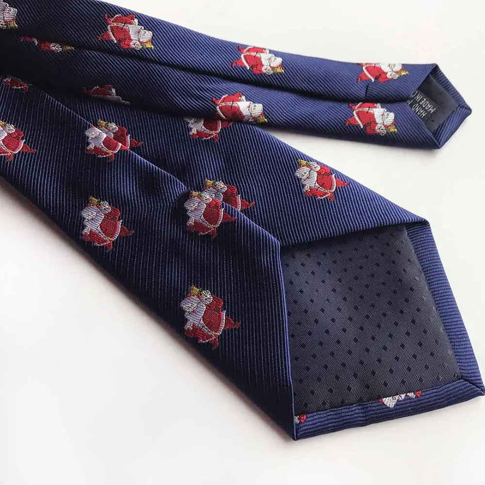 Женские модные галстуки полосатые рождественские для мужчин красные зеленые