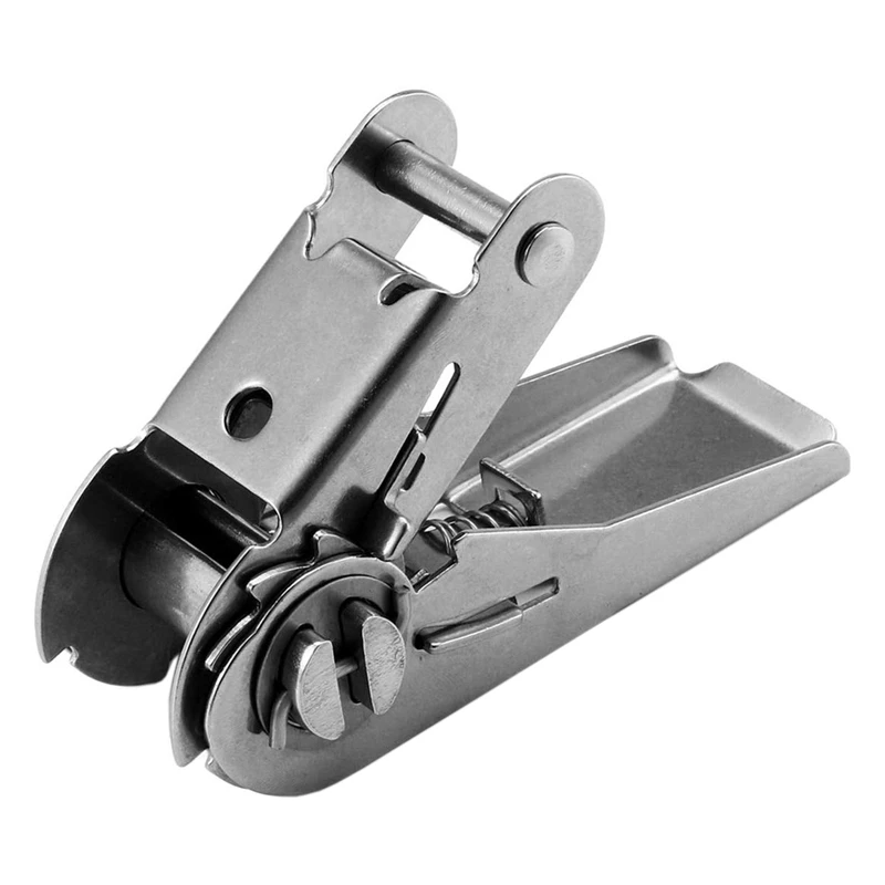 

38X25mm Stainless Steel Rope Ratchet Buckle Tool Parts Tight Rope Tool
