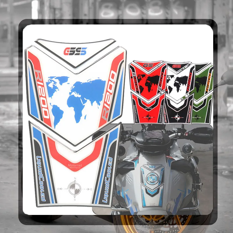 Для BMW R1200GS ADV R1200 GS R 1200 Adventure 2013 2018 2017 2016 2015 Мотоцикл 3D топливный бак Pad защитные